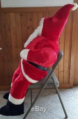 large stuffed santa