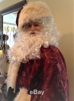 Life Size Deluxe Santa Claus - By Karen Vander Logt