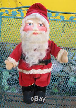 antique stuffed santa claus
