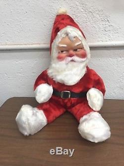 vintage stuffed santa claus