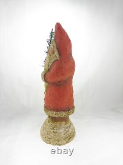 10 Design By Johanna Parker Folk Art Santa Claus Statue Figure Christmas Tree