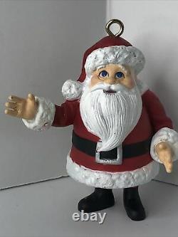 10 Holiday Ornaments Figures Santa Claus Is Coming To Town 2004 Memory Lane