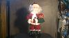 12 Santa Claus Motionette With A Candle 12 Musical Christmas Moving Figure