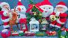 15 Minutes Satisfying With Unboxing Christmas Santa Claus Climbing Toys Set Collection Review Asmr