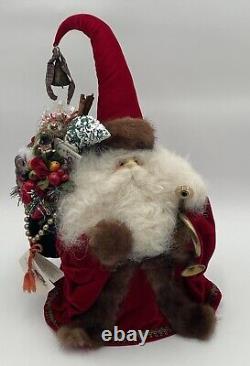 17 Apple Whimseys Santa Claus Handcrafted Figure St Nick by Lita Gates 1978