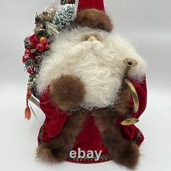 17 Apple Whimseys Santa Claus Handcrafted Figure St Nick by Lita Gates 1978