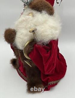 17 Apple Whimseys Santa Claus Handcrafted Figure St Nick by Lita Gates 1978