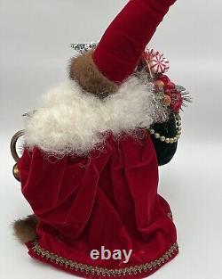 17 Apple Whimseys Santa Claus Handcrafted Figure St Nick by Lita Gates 1978