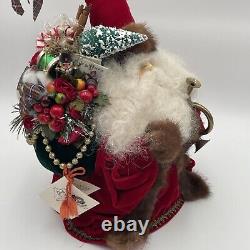 17 Apple Whimseys Santa Claus Handcrafted Figure St Nick by Lita Gates 1978