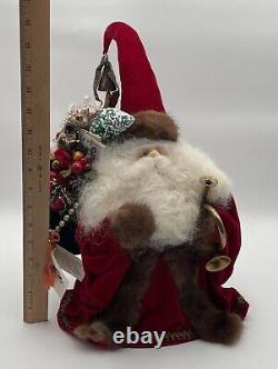 17 Apple Whimseys Santa Claus Handcrafted Figure St Nick by Lita Gates 1978