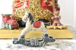 17 Vintage 2009 Christopher Radko Schaller SANTA CLAUS Jeweled Christmas Figure