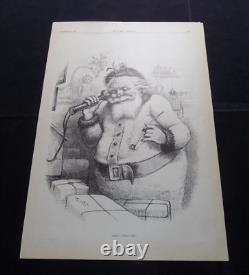 1884 Prints / HELLO! SANTA CLAUSE! & HELLO! LITTLE ONE! / THOMAS NAST