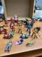 1930's Metal Led Figures Skating Santa Clause Horses Etc Rare