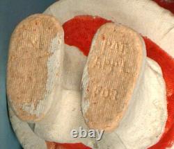 1930s Santa Claus Pulp Paper Mache Candy Container Christmas Figural Decoration