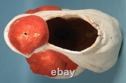 1930s Santa Claus Pulp Paper Mache Candy Container Christmas Figural Decoration