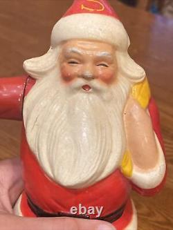 1940's Sheaffer's Fountain Pen Christmas Store Retail Display Santa Claus Figure