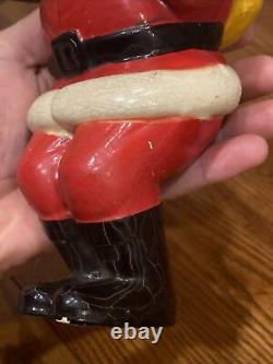 1940's Sheaffer's Fountain Pen Christmas Store Retail Display Santa Claus Figure