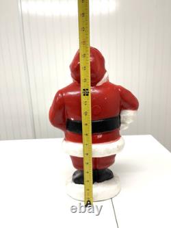 1950's 16 Vintage Vacucel Styrofoam Santa Claus Poloron Products