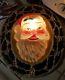 1950's Vintage Glolite Lighted Plastic Christmas Santa Claus Head Face Working
