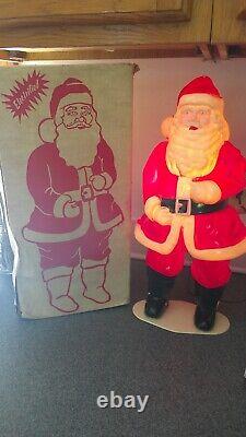 1950s/Early 60s Electrified Santa Claus With Box Made in USA