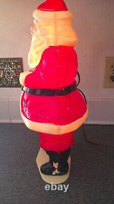 1950s/Early 60s Electrified Santa Claus With Box Made in USA