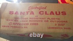 1950s/Early 60s Electrified Santa Claus With Box Made in USA