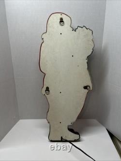 1952 Noma Flat Back Santa Claus 30 Hanging Blow Mold