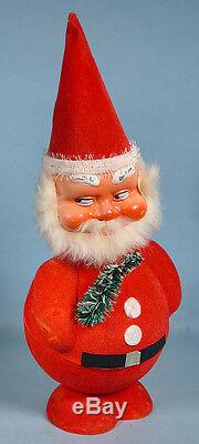 1965 Santa Claus Bobble Head Candy Container with Original Box West Germany