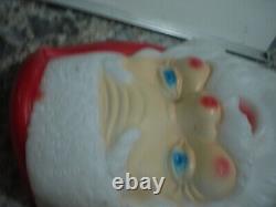 1968 Empire Blow Mold Santa Face Christmas 17 Indoor/Outdoor Wall Display #2