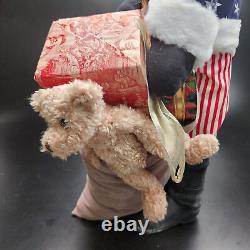 1989 Handmade Byers' Choice 31 Santa Claus Display Rare Collectible