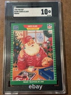 1989 Pro Set Santa Claus Promo #1989 SGC 10