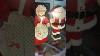 1990 Telco Mr Mrs Claus Motion Figures