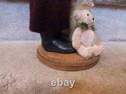 1991 Linda Randall Santa Claus Toy Maker JOINTED TEDDY BEARS Doll Figure 21