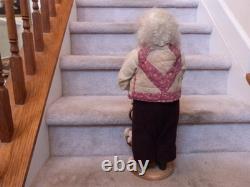 1991 Linda Randall Santa Claus Toy Maker JOINTED TEDDY BEARS Doll Figure 21