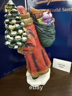 1995 Pipka Starcoat Santa 10.5H Christmas Limited Edition #454/3600 In Box