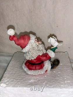 1995 SANDI ZIMNICKI Santa Claus FRIENDSHIPS ARE THE SEEDS OF PEACE Figure MIB