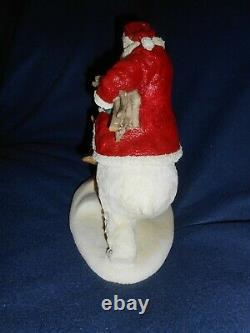 1995 United Design Legend of Santa Claus Figure Limited 1440/10000 Into The Wind