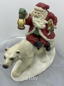 1995 United Design Legend of Santa Claus Into The Wind CF-061 Christmas Polar