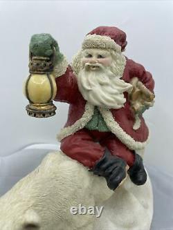 1995 United Design Legend of Santa Claus Into The Wind CF-061 Christmas Polar