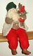 1997 Rare Roman Inc 15 Sitting Santa Claus Plush Figure Vintage #hy24