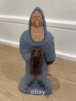 1998 Marcel Claus Belgium Lancy Smith Old World Carved Santa Great American GATC