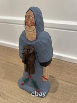 1998 Marcel Claus Belgium Lancy Smith Old World Carved Santa Great American GATC