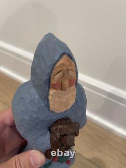 1998 Marcel Claus Belgium Lancy Smith Old World Carved Santa Great American GATC