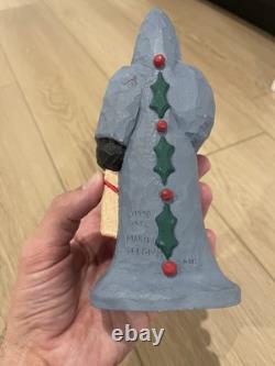 1998 Marcel Claus Belgium Lancy Smith Old World Carved Santa Great American GATC