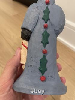 1998 Marcel Claus Belgium Lancy Smith Old World Carved Santa Great American GATC