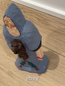 1998 Marcel Claus Belgium Lancy Smith Old World Carved Santa Great American GATC