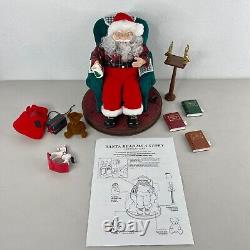 1999 Avon Santa Read Me a Story Complete Animated Tested Works SEE VIDEO