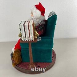 1999 Avon Santa Read Me a Story Complete Animated Tested Works SEE VIDEO