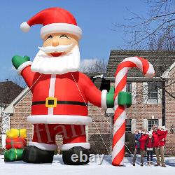 20/26/33/40FT Giant Premium Christmas Inflatable Santa Claus Xmas Party & Blower