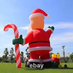 20/26/33/40FT Giant Premium Christmas Inflatable Santa Claus Xmas Party & Blower